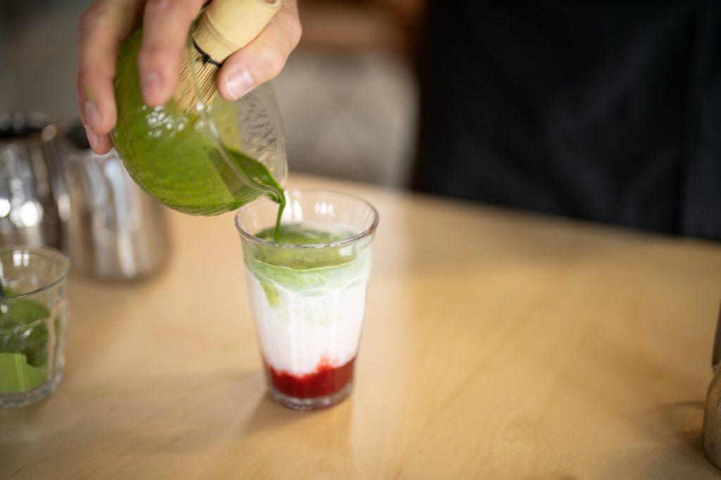 Coffee-Bike mieten – auch Iced Matcha Latte als erfrischende Alternative möglich